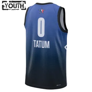 Maillot Enfant Jayson Tatum 0 All Star 2023 Bleu Swingman