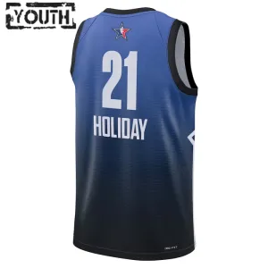 Maillot Enfant Jrue Holiday 21 All Star 2023 Bleu Swingman