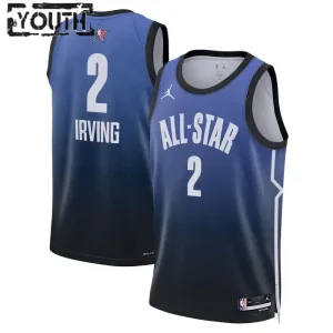 Maillot Enfant Kyrie Irving 2 All Star 2023 Bleu Swingman