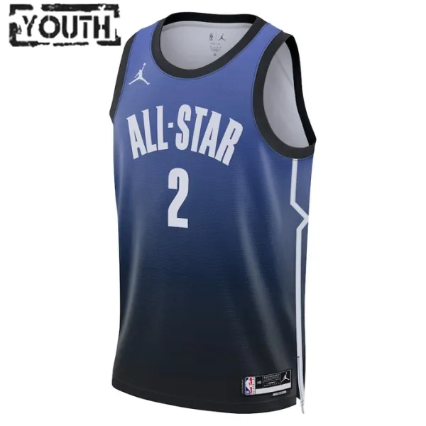 Maillot Enfant Kyrie Irving 2 All Star 2023 Bleu Swingman