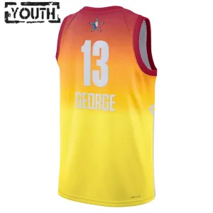 Maillot Enfant Paul George 13 All Star 2023 Orange Swingman