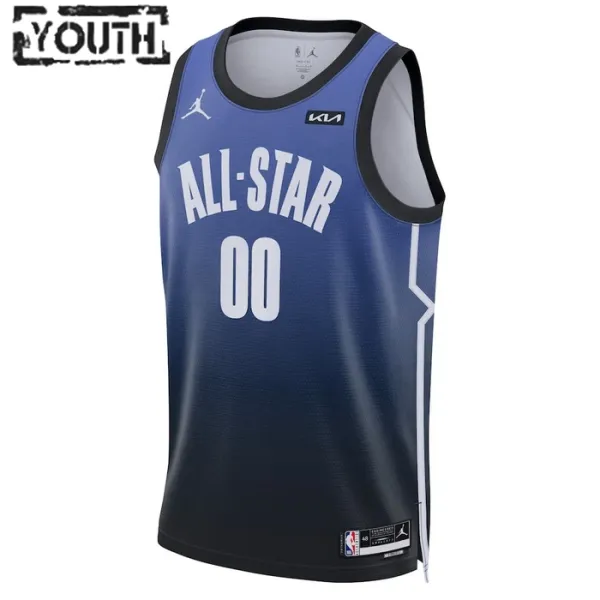 Maillot Enfant Personnalisé All Star 2023 Bleu Swingman