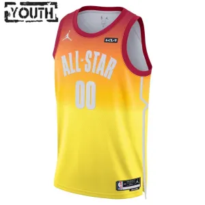Maillot Enfant Personnalisé All Star 2023 Orange Swingman