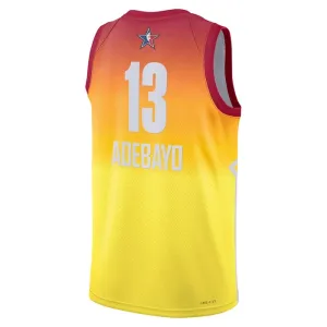 Maillot Homme Bam Adebayo 13 All Star 2023 Orange Swingman