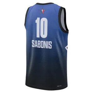 Maillot Homme Domantas Sabonis 10 All Star 2023 Bleu Swingman