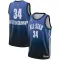 Maillot Homme Giannis Antetokounmpo 34 All Star 2023 Bleu Swingman