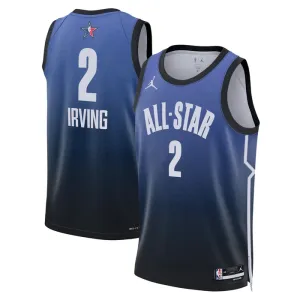 Maillot Homme Kyrie Irving 2 All Star 2023 Bleu Swingman
