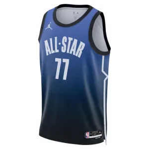 Maillot Homme Luka Doncic 77 All Star 2023 Bleu Swingman