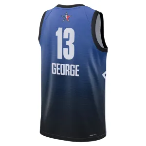 Maillot Homme Paul George 13 All Star 2023 Bleu Swingman