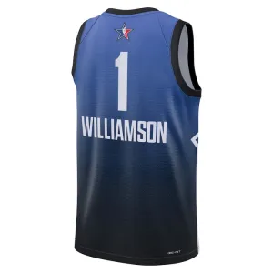 Maillot Homme Zion Williamson 1 All Star 2023 Bleu Swingman
