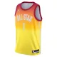 Maillot Homme Zion Williamson 1 All Star 2023 Orange Swingman