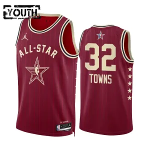Maillot Enfant Karl Anthony Towns All Star 2024 Rouge Swingman Maillot Enfant Karl Anthony Towns All Star 2024 Rouge Swingman
