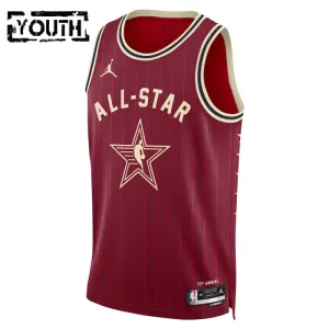 Maillot Enfant Luka Doncic All Star 2024 Rouge Swingman
