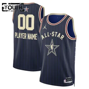 Maillot Enfant Personnalisé All Star 2024 Navy Swingman