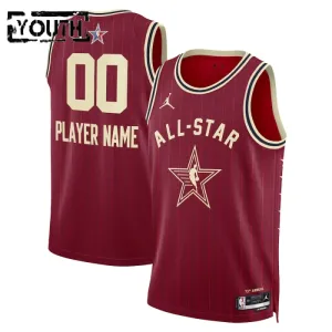 Maillot Enfant Personnalisé All Star 2024 Rouge Swingman
