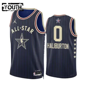 Maillot Enfant Tyrese Haliburton All Star 2024 Navy Swingman Maillot Enfant Tyrese Haliburton All Star 2024 Navy Swingman
