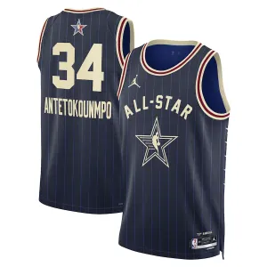 Maillot Homme Giannis Antetokounmpo All Star 2024 Navy Swingman