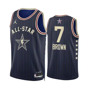 Maillot Homme Jaylen Brown All Star 2024 Navy Swingman Maillot Homme Jaylen Brown All Star 2024 Navy Swingman