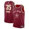Maillot Homme Kevin Durant All Star 2024 Rouge Swingman