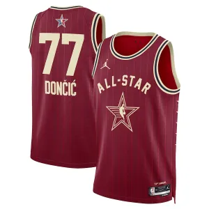 Maillot Homme Luka Doncic All Star 2024 Rouge Swingman