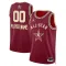 Maillot Homme Personnalisé All Star 2024 Rouge Swingman
