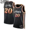 Maillot Enfant Atlanta Hawks John Collins 20 City Edition 2022-23 Noir Swingman