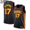 Maillot Enfant Atlanta Hawks Onyeka Okongwu 17 Statement Edition Noir Swingman