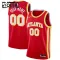 Maillot Enfant Atlanta Hawks Personnalisé Icon Edition Rouge Swingman
