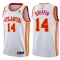 Maillot Homme Atlanta Hawks AJ Griffin 14 Association Edition Blanc Swingman