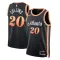 Maillot Homme Atlanta Hawks John Collins 20 City Edition 2022-23 Noir Swingman