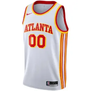 Maillot Homme Atlanta Hawks Personnalisé Association Edition Blanc Swingman