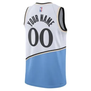 Maillot Homme Atlanta Hawks Personnalisé City Edition 2024-25 Blanc Swingman
