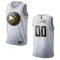 Maillot Homme Atlanta Hawks Personnalisé Golden Edition Blanc Swingman