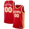 Maillot Homme Atlanta Hawks Personnalisé Icon Edition Rouge Swingman
