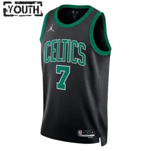 Maillot Enfant Boston Celtics Jaylen Brown 7 Statement Edition Vert Swingman