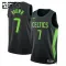 Maillot Enfant Boston Celtics Jaylen Brown City Edition 2024-25 Noir Swingman