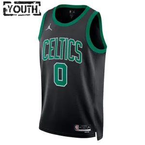 Maillot Enfant Boston Celtics Jayson Tatum 0 Statement Edition Vert Swingman