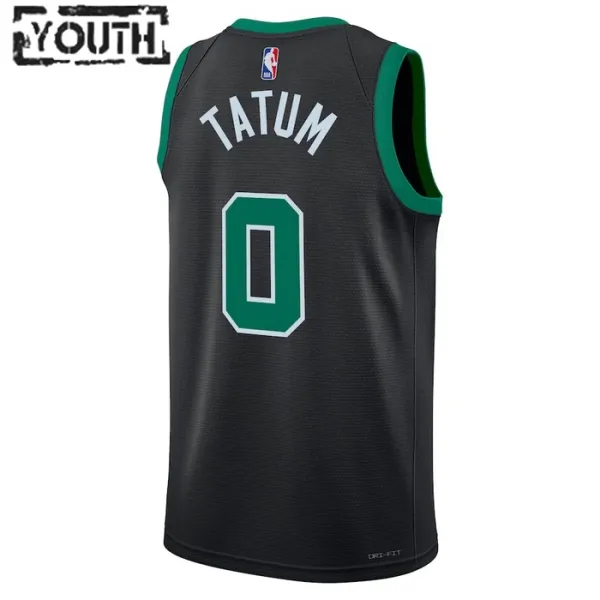 Maillot Enfant Boston Celtics Jayson Tatum 0 Statement Edition Vert Swingman