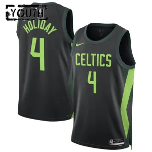 Maillot Enfant Boston Celtics Jrue Holiday City Edition 2024-25 Noir Swingman