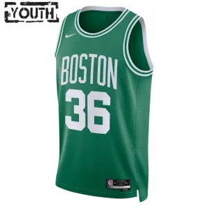 Maillot Enfant Boston Celtics Marcus Smart 36 Icon Edition Vert Swingman