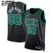 Maillot Enfant Boston Celtics Personnalisé Statement Edition Noir Swingman