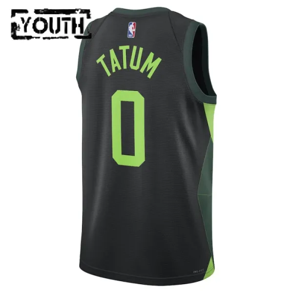 Maillot Enfant Boston Celtics Tatum City Edition 2024-25 Noir Swingman