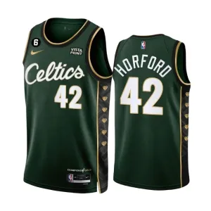 Maillot Homme Boston Celtics AL Horford 42 City Edition 2022-23 Vert Swingman Maillot Homme Boston Celtics AL Horford 42 City Edition 2022-23 Vert Swingman