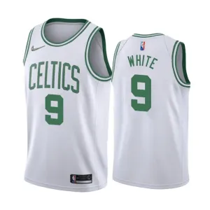 Maillot Homme Boston Celtics Derrick White 9 Association Edition Blanc Swingman Maillot Homme Boston Celtics Derrick White 9 Association Edition Blanc Swingman