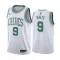 Maillot Homme Boston Celtics Derrick White 9 Association Edition Blanc Swingman
