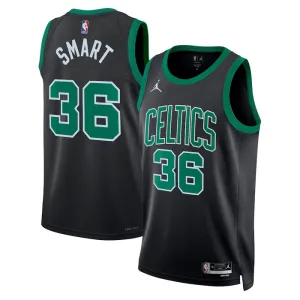 Maillot Homme Boston Celtics Marcus Smart 36 Statement Edition Vert Swingman