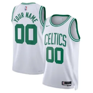 Maillot Homme Boston Celtics Personnalisé Association Edition Blanc Swingman