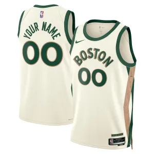 Maillot Homme Boston Celtics Personnalisé City Edition 2023-24 Blanc Swingman