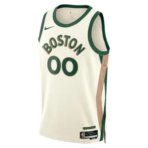 Maillot Homme Boston Celtics Personnalisé City Edition 2023-24 Blanc Swingman