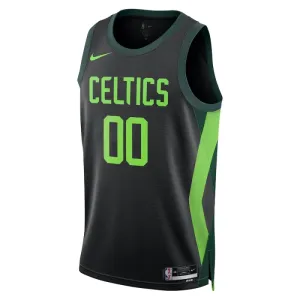 Maillot Homme Boston Celtics Personnalisé City Edition 2024-25 Noir Swingman